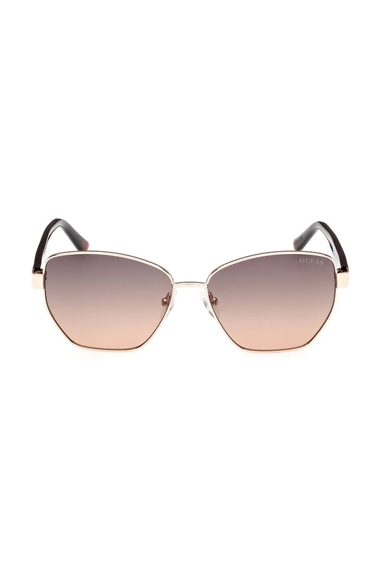 Guess okulary przeciwsłoneczne GU00102.5632F bordowy AA00