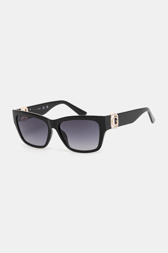 Guess ochelari de soare dreptunghiular negru GU00105.5601B