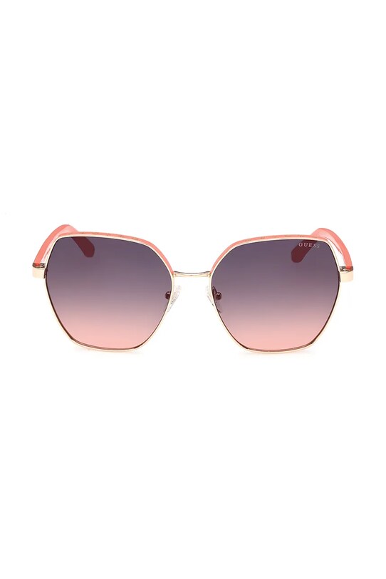 Guess okulary przeciwsłoneczne GU00108.6074B pomarańczowy AA00
