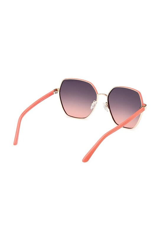 Guess okulary przeciwsłoneczne GU00108.6074B pomarańczowy