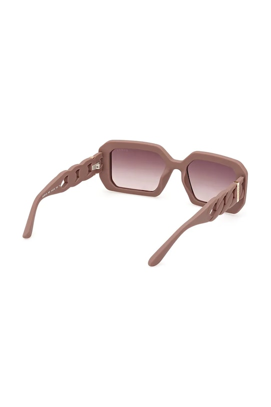 Guess okulary przeciwsłoneczne GU00110.5458F beżowy