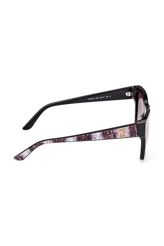 Guess okulary przeciwsłoneczne czarny GU00113.5501B