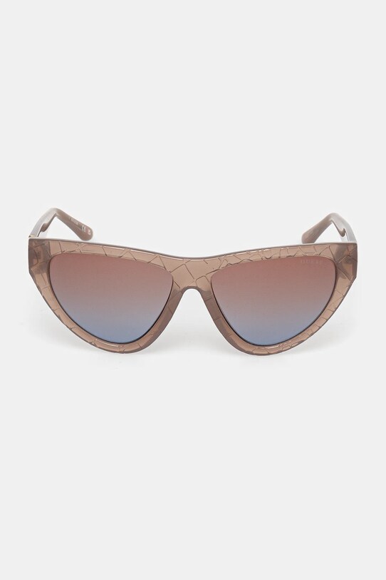 Guess okulary przeciwsłoneczne GU00151.5757F pomarańczowy AA00