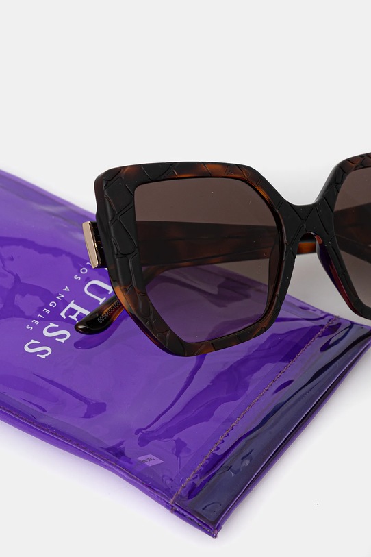 Akcesoria Guess okulary przeciwsłoneczne GU00153.5552F brązowy