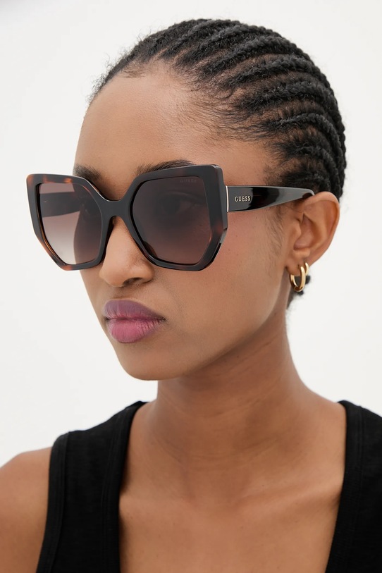 Guess ochelari de soare nu maro GU00154.5552F