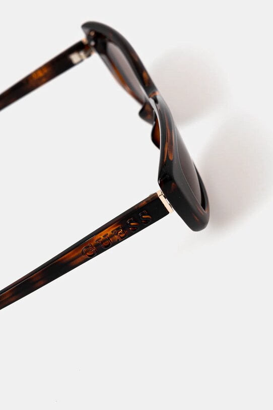 Guess okulary przeciwsłoneczne brązowy GU00156.H.5552F