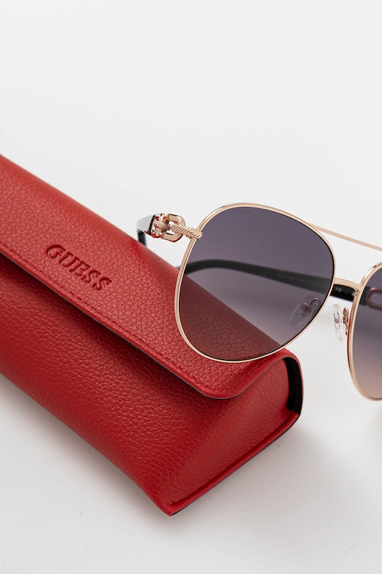 Akcesoria Guess okulary przeciwsłoneczne GU00158.6128B złoty