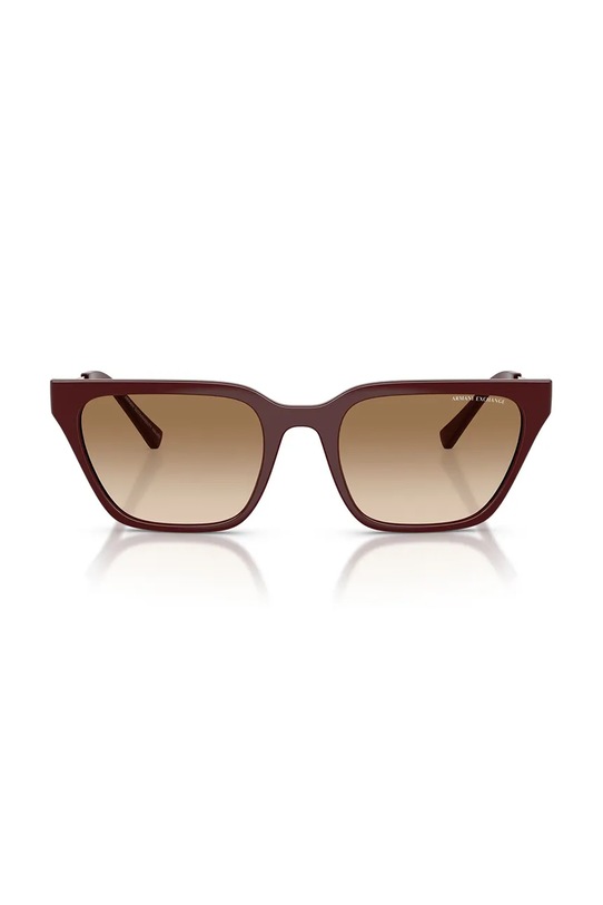 Armani Exchange ochelari de soare 0AX4158S burgundia AA00