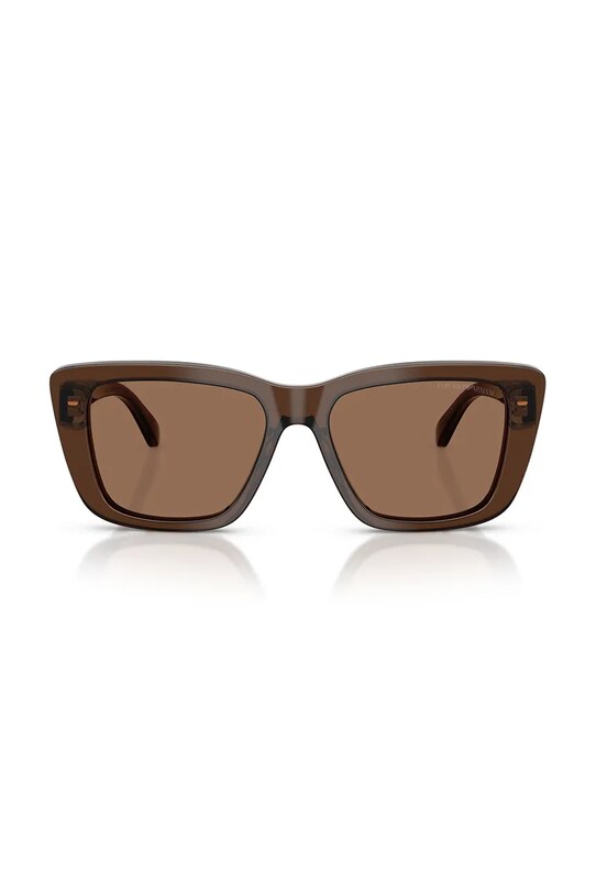 Emporio Armani okulary przeciwsłoneczne 0EA4246U brązowy AA00