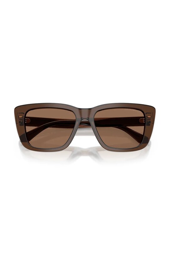 Emporio Armani okulary przeciwsłoneczne 0EA4246U brązowy
