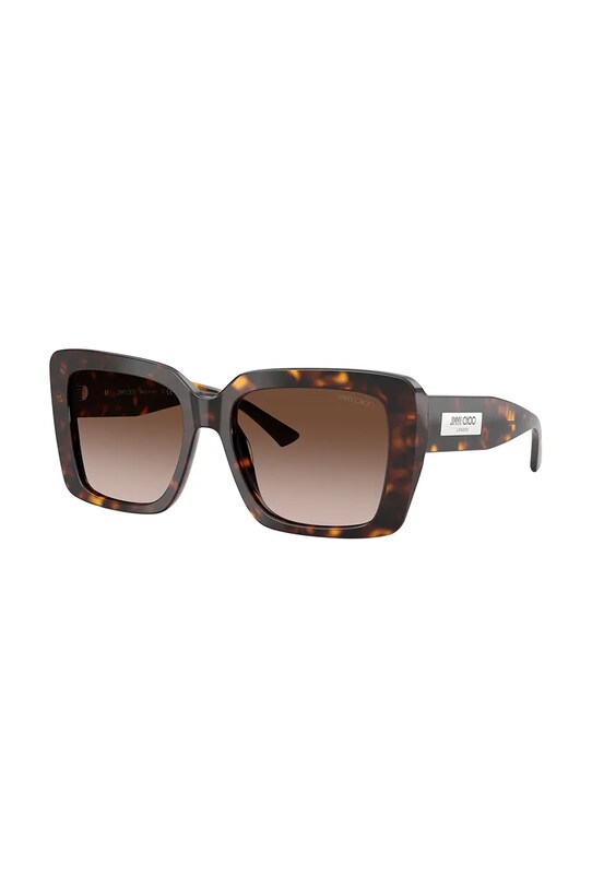Jimmy Choo ochelari de soare ochi de pisică maro 0JC5042