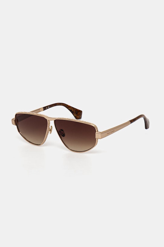 Sunčane naočale Vivienne Westwood Suzi aviator zlatna VW7037