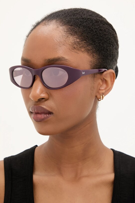 Chloé ochelari de soare uniforme violet CH0279S