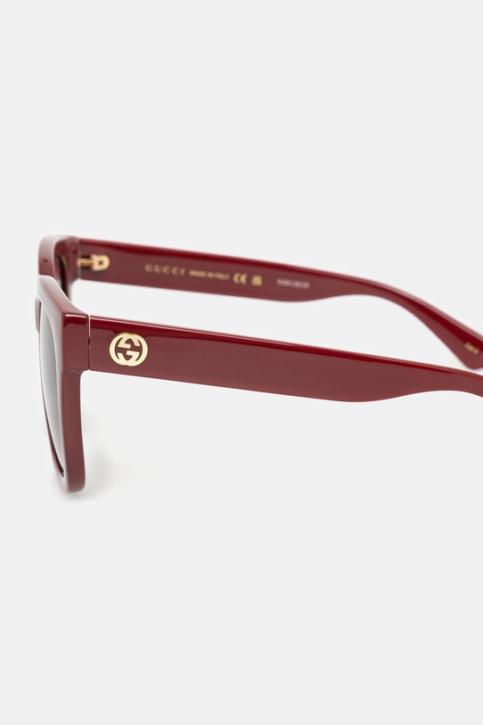 Gucci okulary przeciwsłoneczne bordowy GG1338S