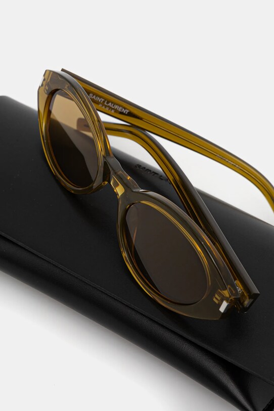 Saint Laurent ochelari de soare SL.567 verde