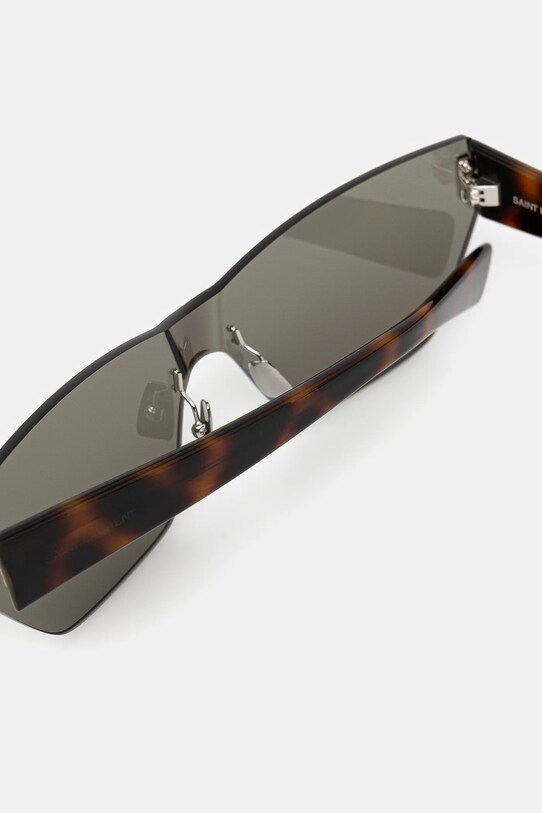 Солнцезащитные очки Saint Laurent зелёный SL.755