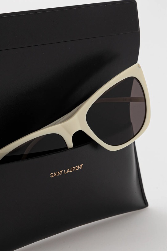 Saint Laurent okulary przeciwsłoneczne KATE THIN beżowy SL.214.KATE.THIN