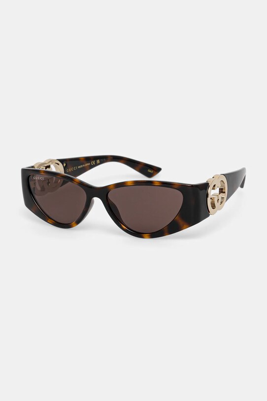Gucci okulary przeciwsłoneczne GG1824S brązowy AA00