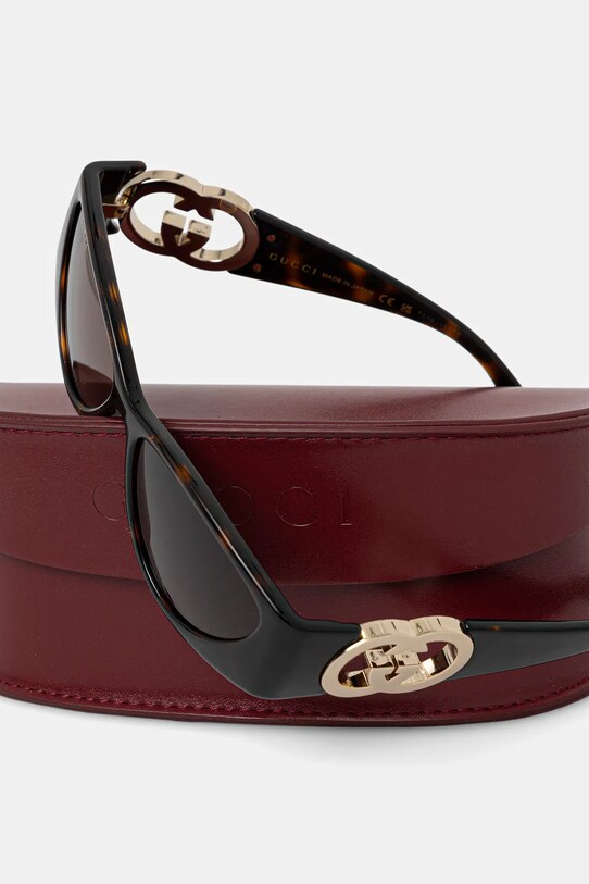 Gucci okulary przeciwsłoneczne GG1824S brązowy