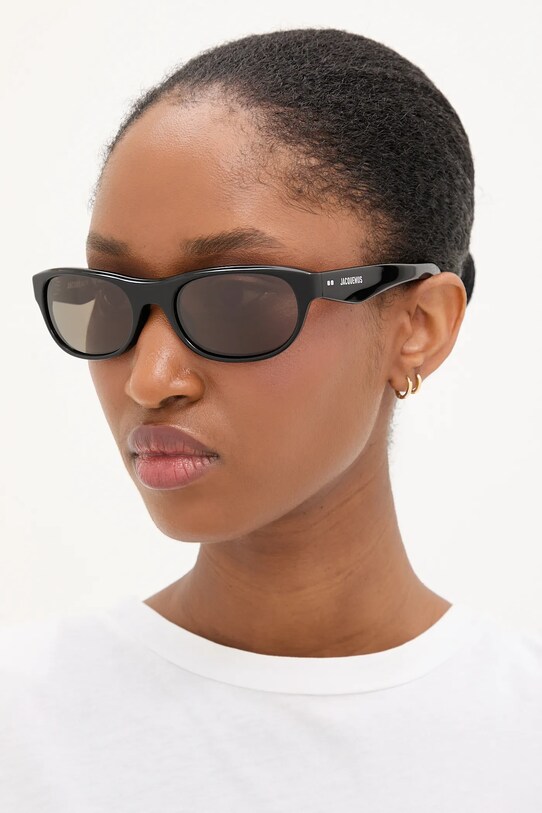 Jacquemus sunglasses SOLE solid black JAC63C1SUN