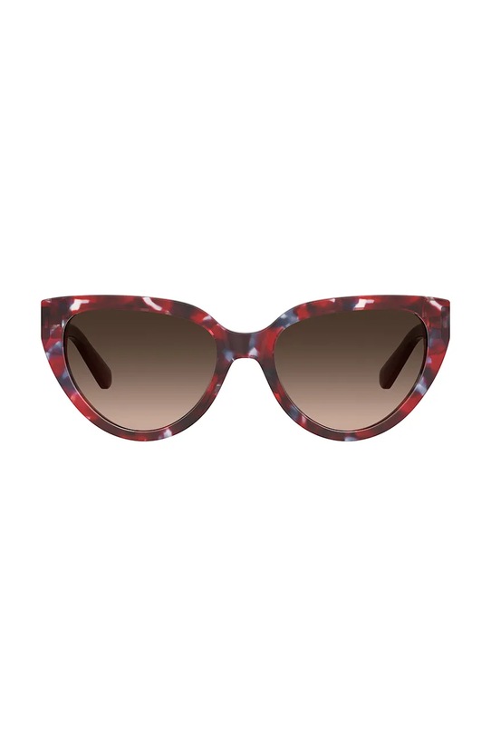 Love Moschino okulary przeciwsłoneczne damskie MOL095/S bordowy AA00