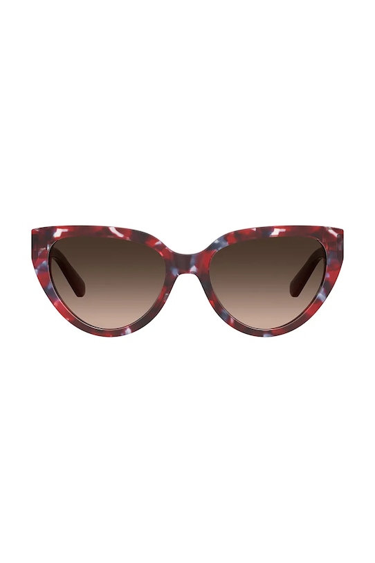 Love Moschino okulary przeciwsłoneczne damskie MOL095/S bordowy AA00