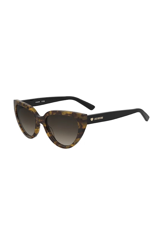 Love Moschino okulary przeciwsłoneczne damskie brązowy MOL095/S