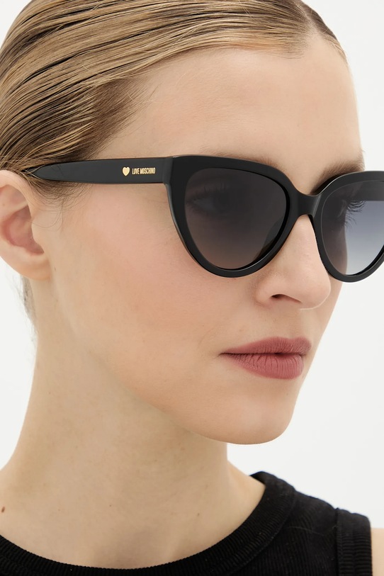 Akcesoria Love Moschino okulary przeciwsłoneczne MOL095/S czarny