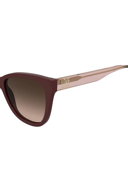 Love Moschino okulary przeciwsłoneczne MOL097/S bordowy