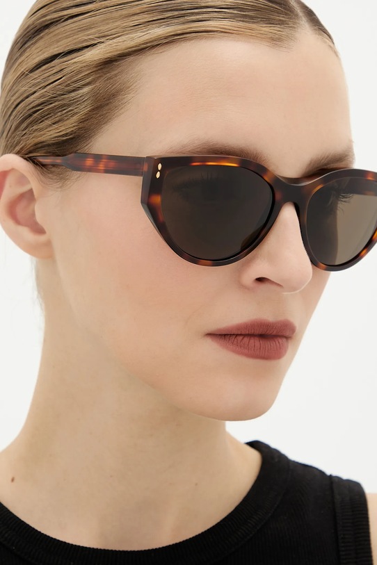 Akcesoria Isabel Marant okulary przeciwsłoneczne IM.0217/S brązowy