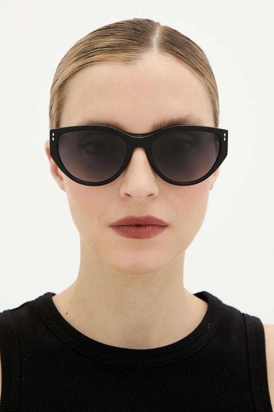 Isabel Marant okulary przeciwsłoneczne IM.0217/S czarny AA00