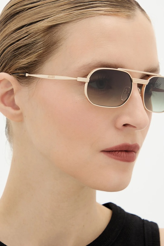 Akcesoria Moschino okulary przeciwsłoneczne MOS198/S złoty