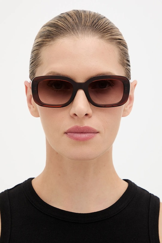 Moschino okulary przeciwsłoneczne MOS199/S brązowy AA00