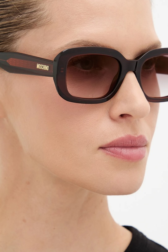 Akcesoria Moschino okulary przeciwsłoneczne MOS199/S brązowy