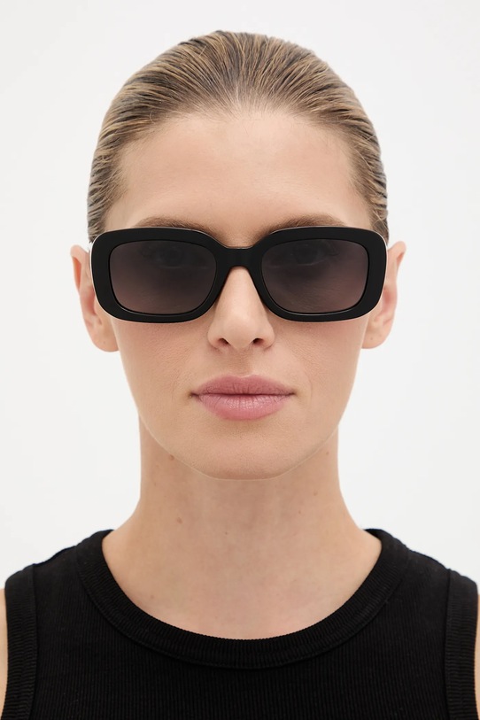 Moschino okulary przeciwsłoneczne MOS199/S czarny AA00
