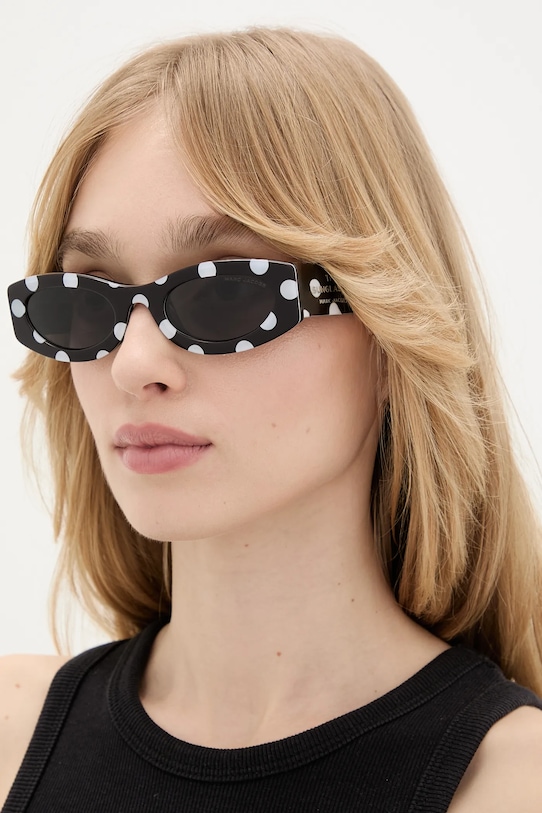 Marc Jacobs okulary przeciwsłoneczne przezroczysta czarny MARC.858/G/S