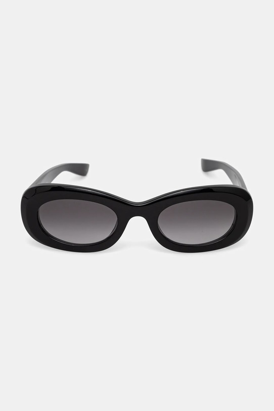 Alexander McQueen okulary przeciwsłoneczne AM0527S czarny AA00