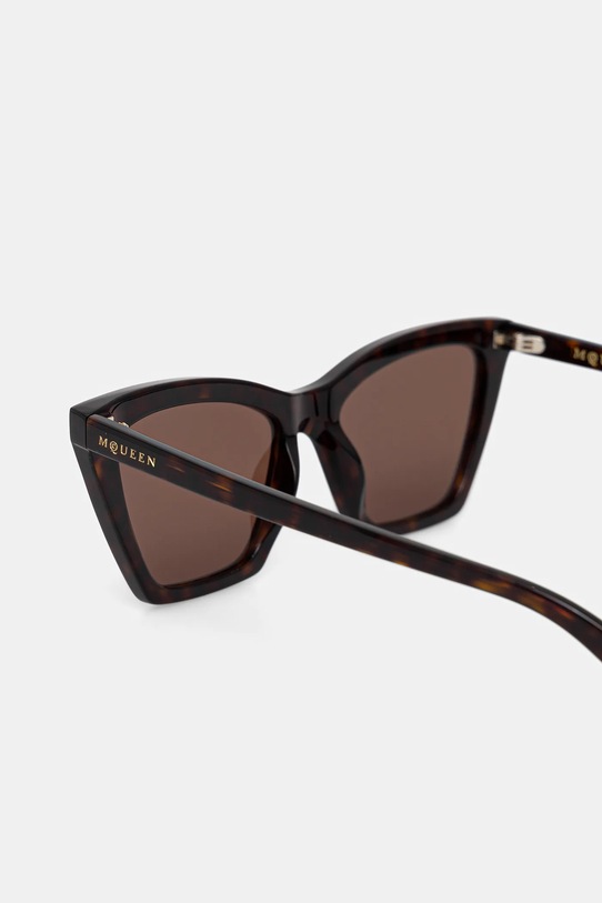 Alexander McQueen okulary przeciwsłoneczne brązowy AM0536S