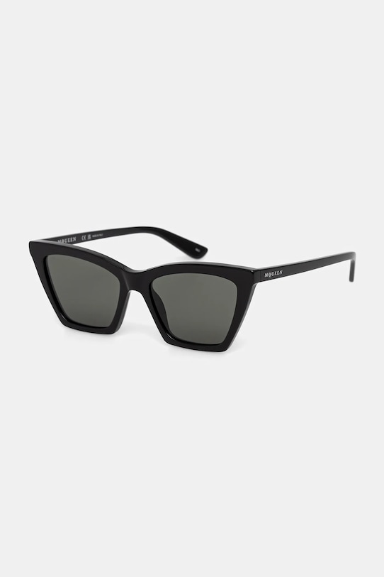 Alexander McQueen okulary przeciwsłoneczne AM0536S czarny AA00