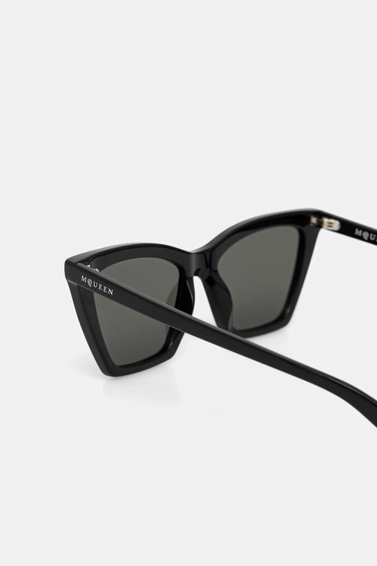 Akcesoria Alexander McQueen okulary przeciwsłoneczne AM0536S czarny