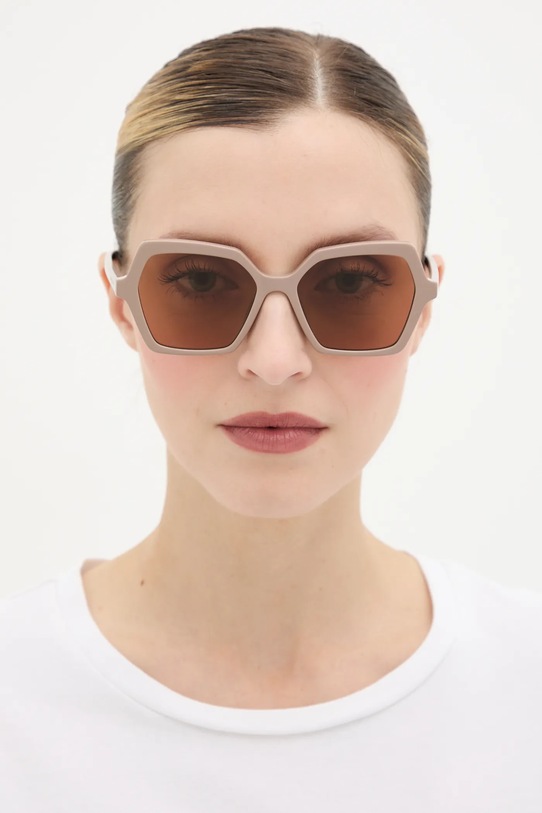 Alexander McQueen okulary przeciwsłoneczne AM0537S