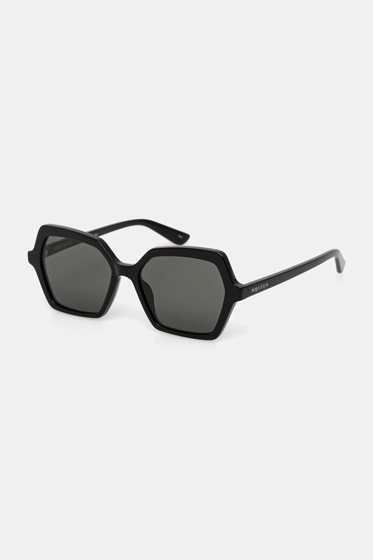 Alexander McQueen okulary przeciwsłoneczne jednolita czarny AM0537S