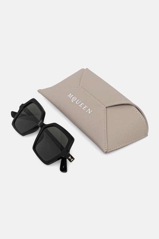 Alexander McQueen okulary przeciwsłoneczne czarny AM0537S