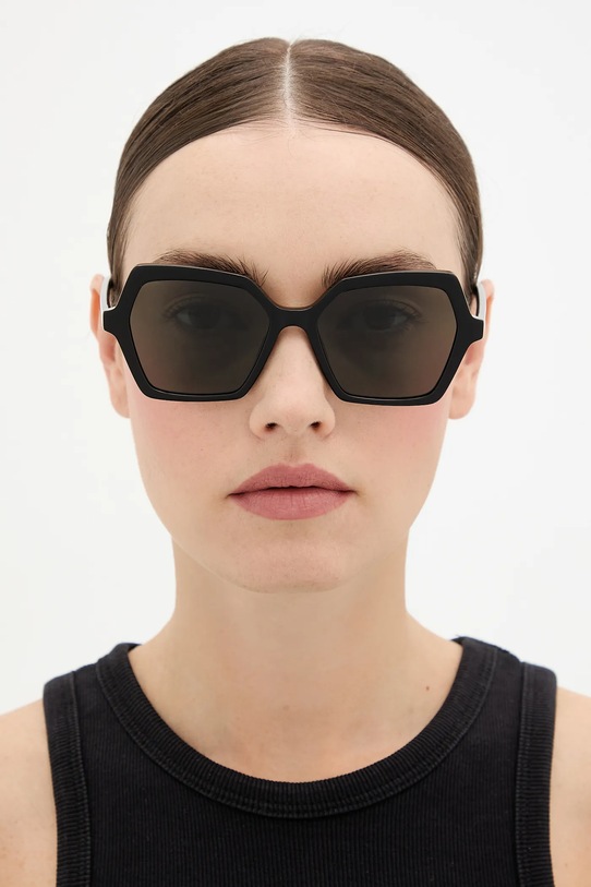 Alexander McQueen okulary przeciwsłoneczne AM0537S