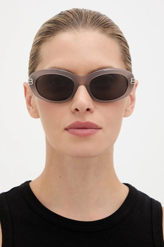 Balenciaga ochelari de soare BB0431S gri