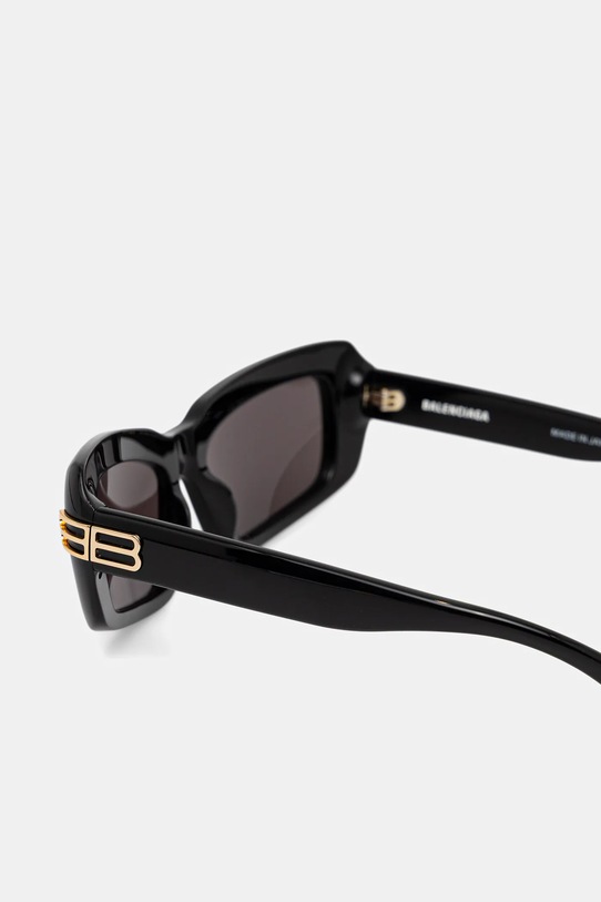 Akcesoria Balenciaga okulary przeciwsłoneczne BB0432S czarny