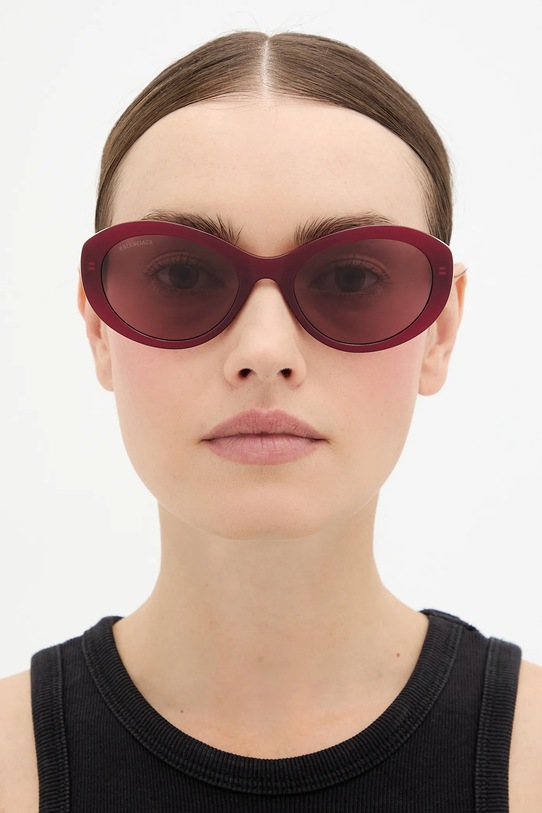 Сонцезахисні окуляри Balenciaga BB0446S бордо