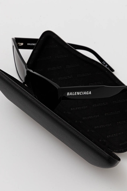 Balenciaga okulary przeciwsłoneczne czarny BB0447S