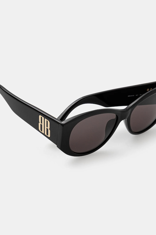 Akcesoria Balenciaga okulary przeciwsłoneczne BB0455S czarny