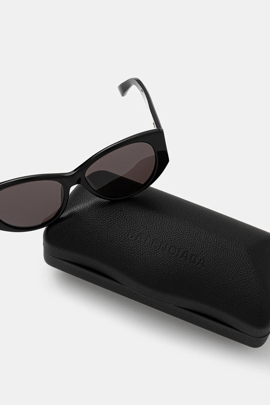Balenciaga okulary przeciwsłoneczne czarny BB0455S